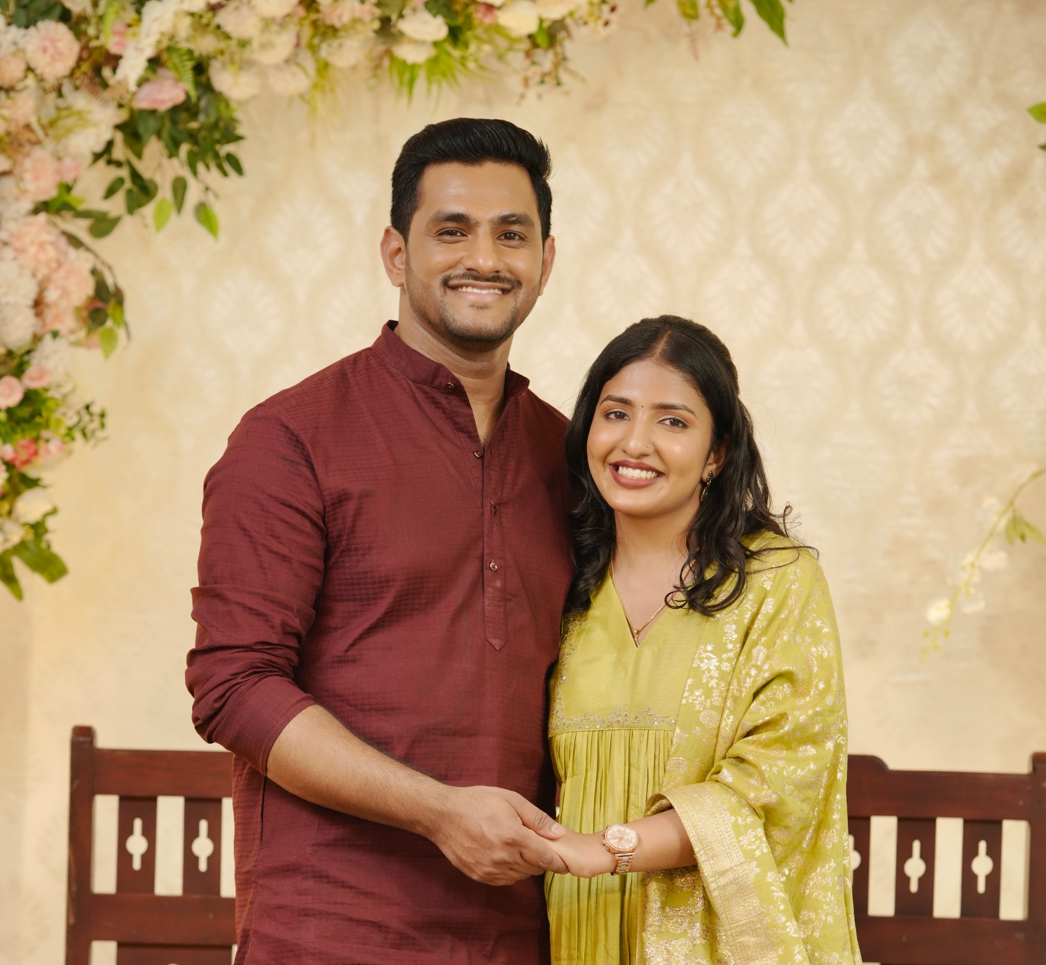 Anjo and Jomol wedding portrait